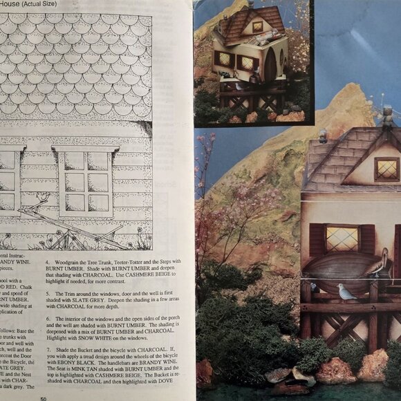 My Hometown 23 Great Collector Boxes Toll Painting Instructions By Patty Votruba - Picture 8 of 10